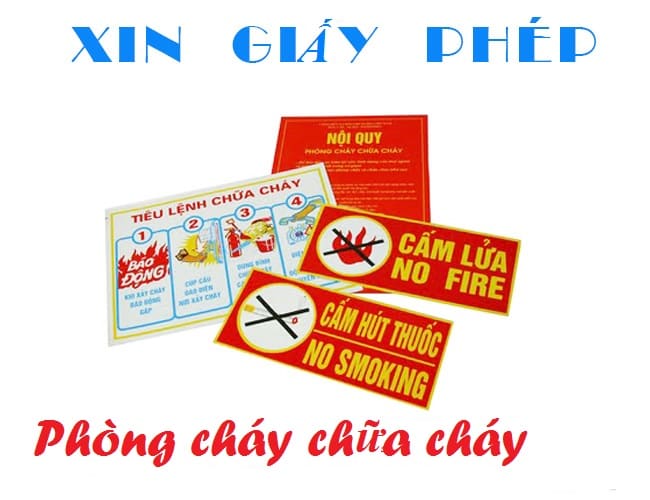 Thủ tục cấp giấy phép phòng cháy chữa cháy